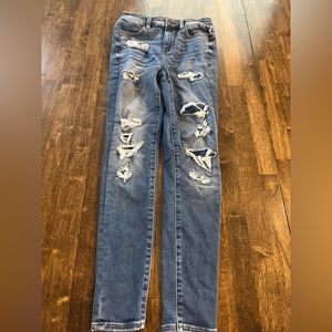Ripped American Eagle Skinny Jeans